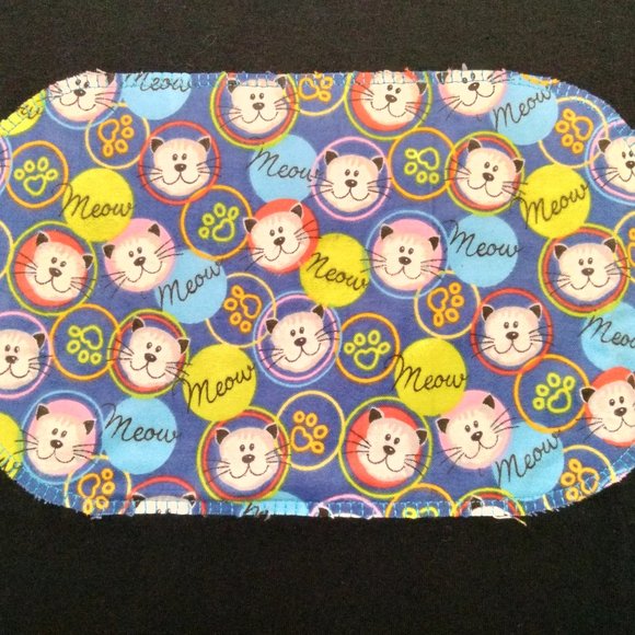 X-LARGE Ladies NEW Black Short Sleeve T-Shirt Neon Kitty - Picture 2 of 9